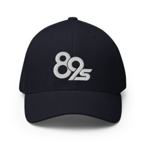 The back of the Button Cap in dark navy.